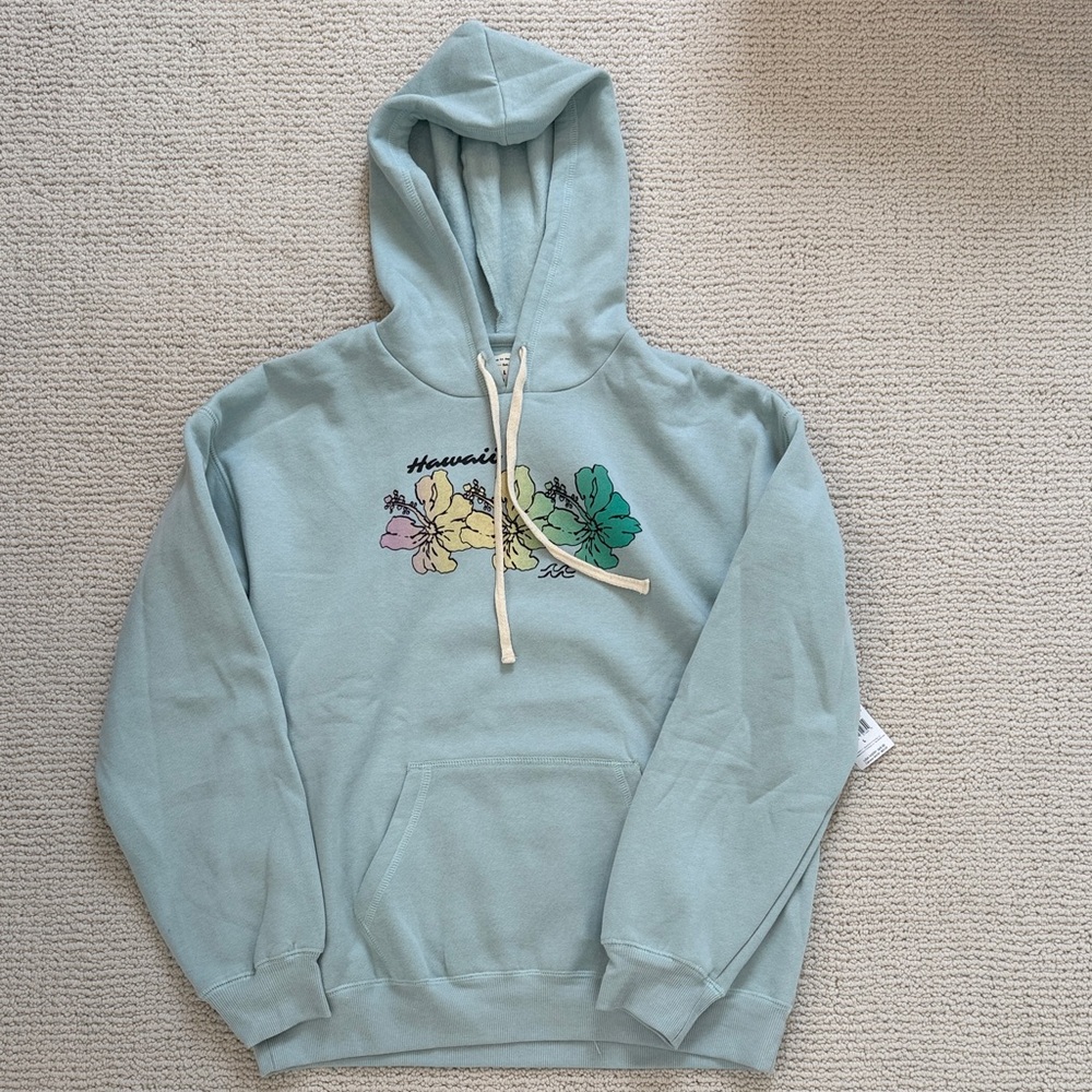 BILLABONG Aloha All Day Hawaii Hoodie- Light Blue